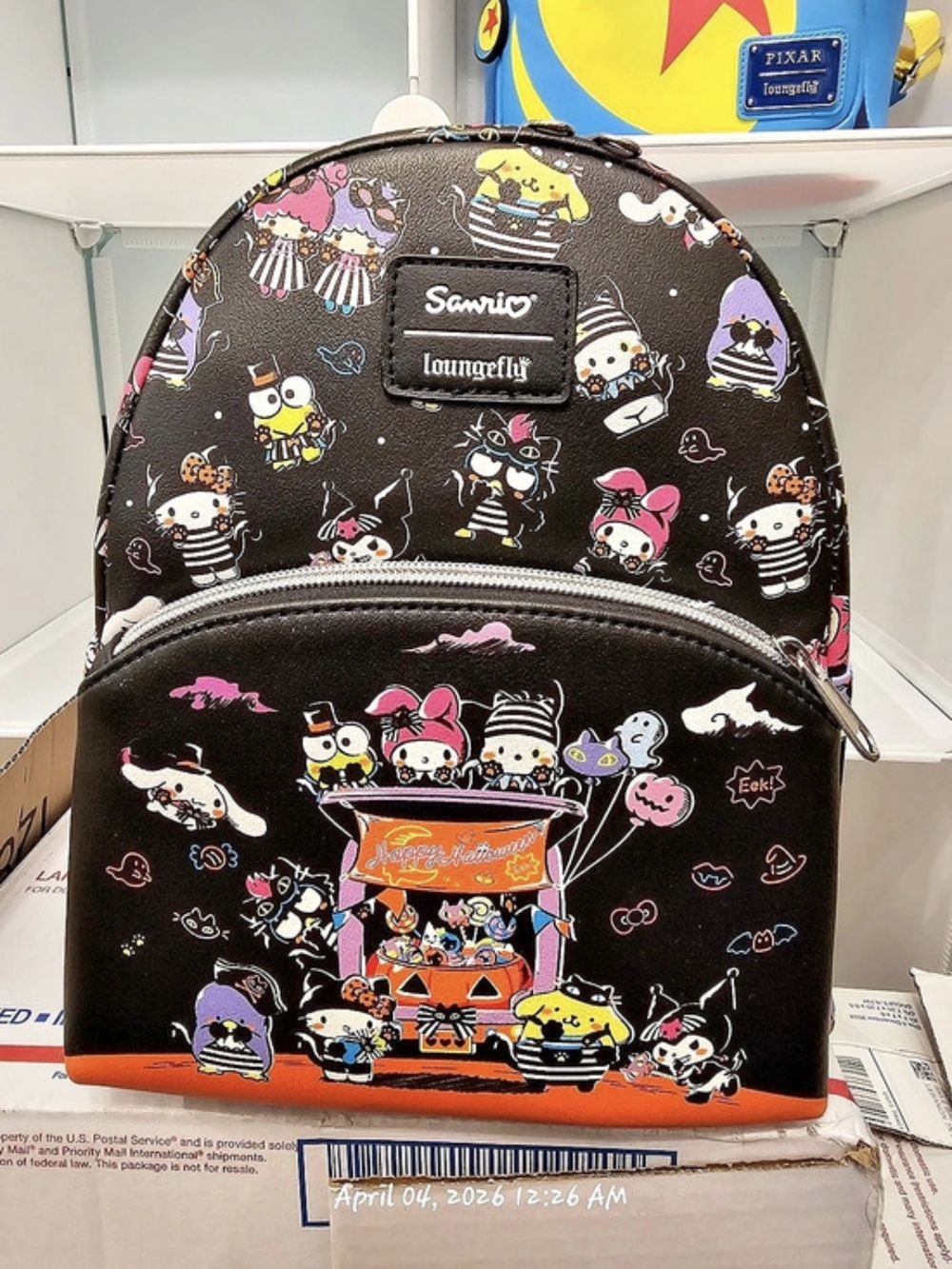 Sanrio Halloween Loungefly mini backpack Character Print Mini Backpack NWT